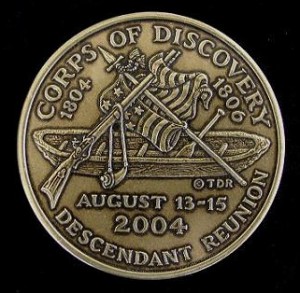 Corps of Discovery Descendants' Reunion 3" Obverse