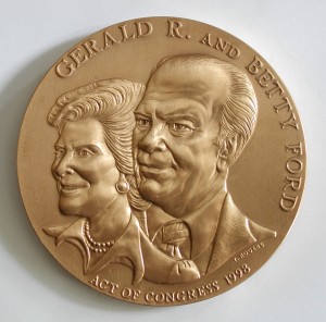 Gerald and Betty Ford Congressional Medal